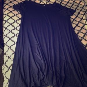 Summer dress with designed sleeves